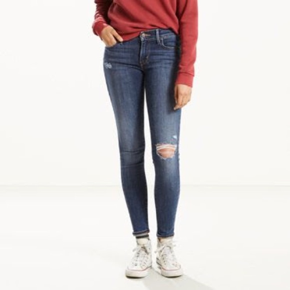 Levi’s 710 Super Skinny Jeans Mid-Rise NWOT